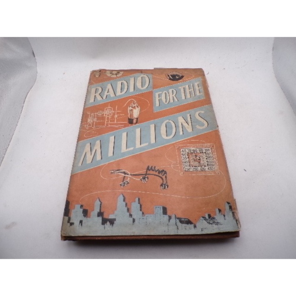 Radio for the Millions 1943 Popular Science Monthly‎ Grosset & Dunlap Hardcover